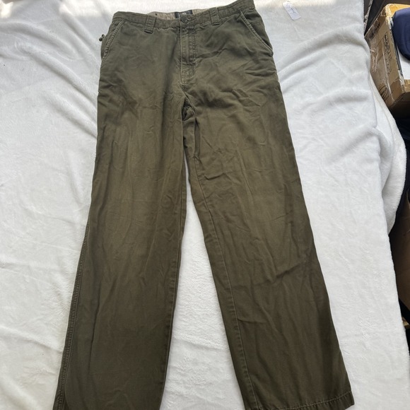 Weatherproof Pants Mens 32x32 Green Cargo Classic Fit Outdoor Cotton‎ Spruce - Picture 1 of 8